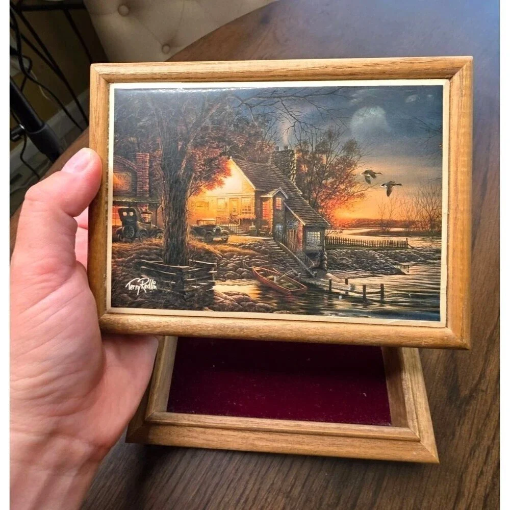 The Hadley Collection Jewelry Box That Special Time Box 4x6 Terry Redlin THAT SP